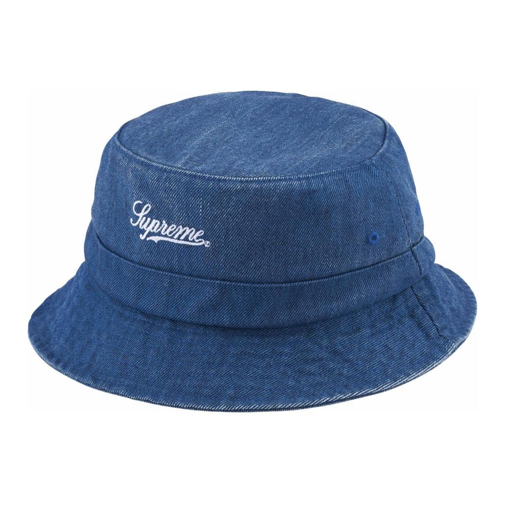 Панама Supreme SS24 WEEK 18 COATED DENIM CRUSHER - изображение 1