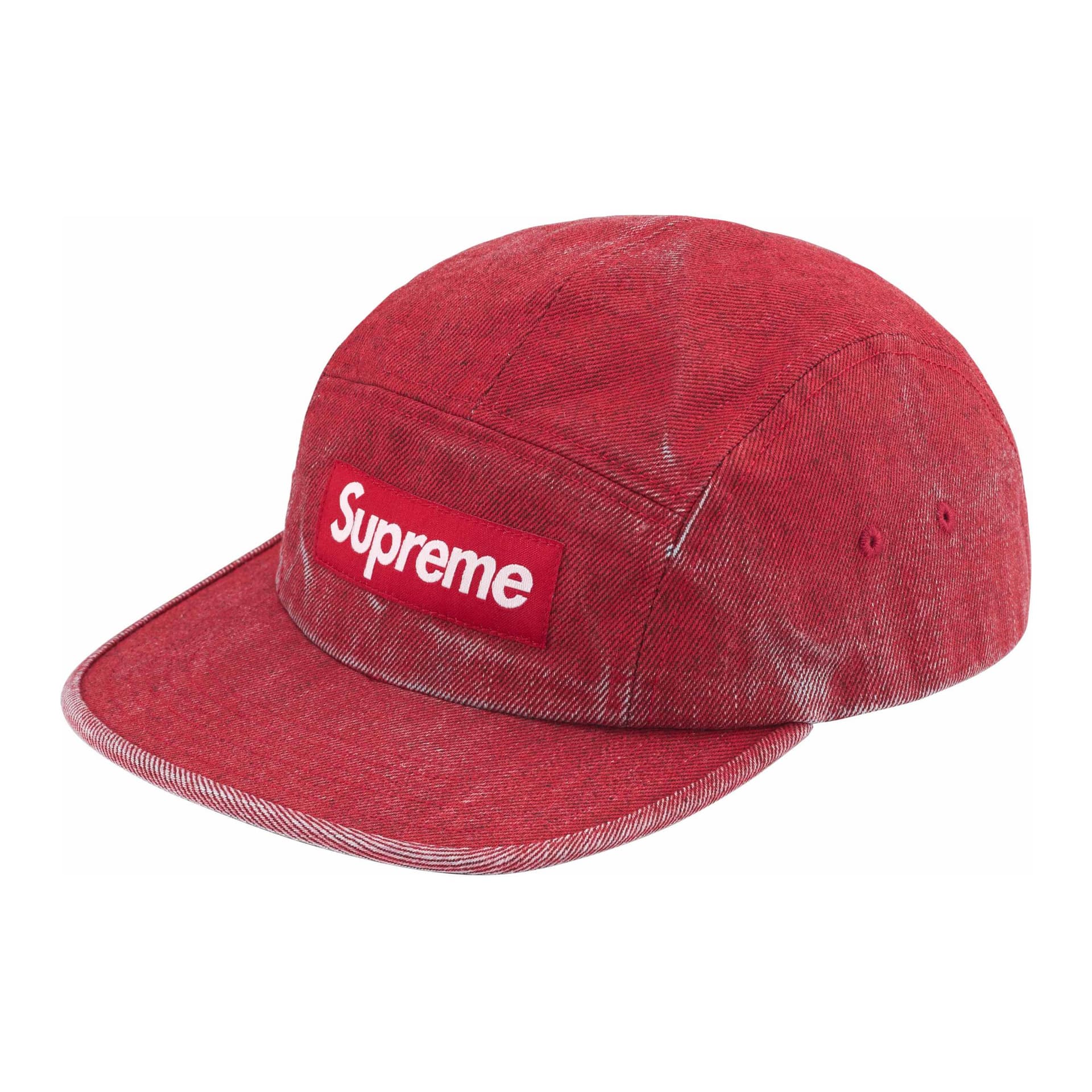 Кепка Supreme SS24 WEEK 18 COATED DENIM CAMP CAP - изображение 1