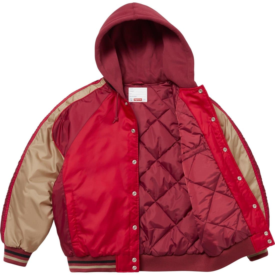 Куртка Supreme Hooded Stadium Jacket - изображение 2