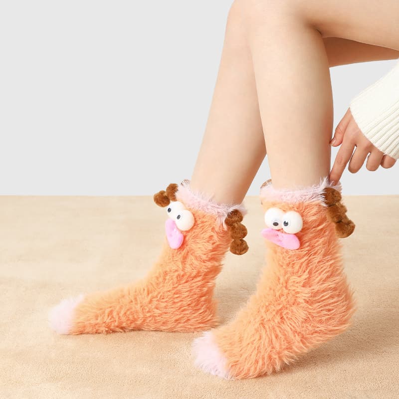 Носки Primeet Coral Fleece Cartoon Socks - изображение 13