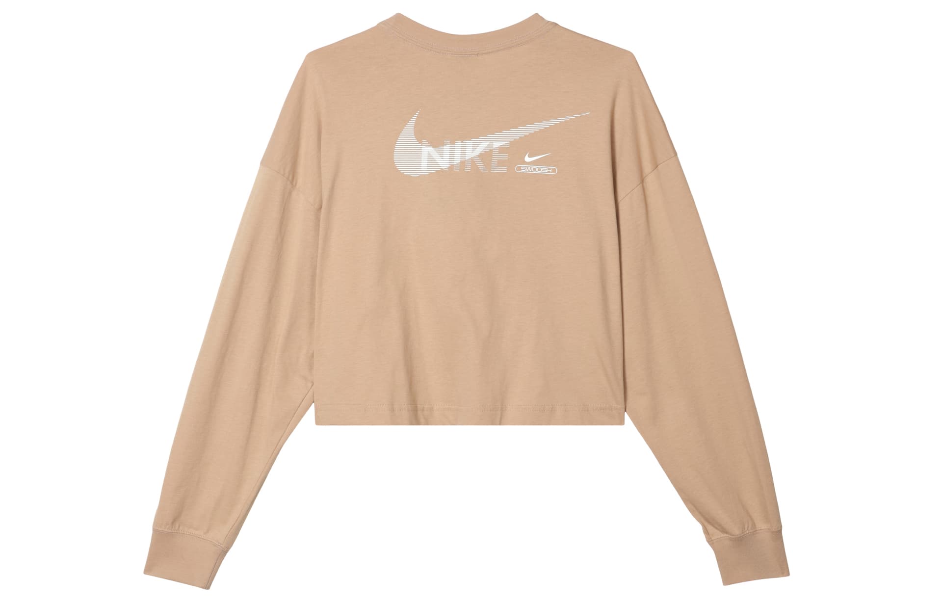Кофта Nike Светло-коричневый Женские Свитшоты - изображение 2