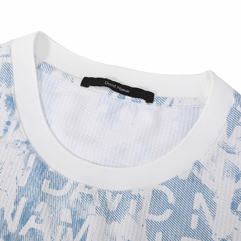 Футболка DAVID NAMAN SS24 LogoT - изображение 3