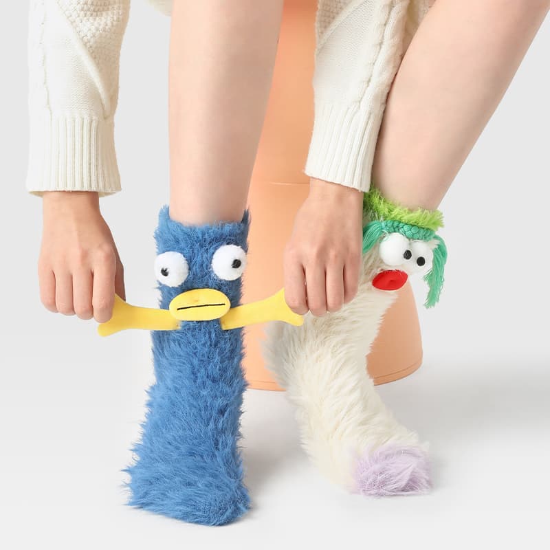 Носки Primeet Coral Fleece Cartoon Socks - изображение 10