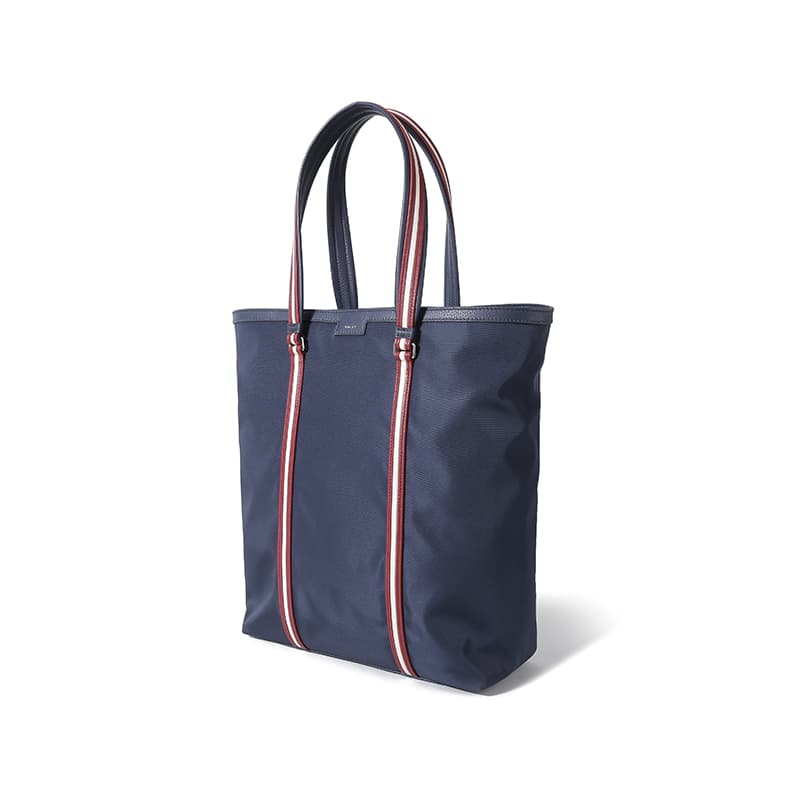 Мини-сумка Bally Classic Stripe Tote Bag Midnight Blue - изображение 2
