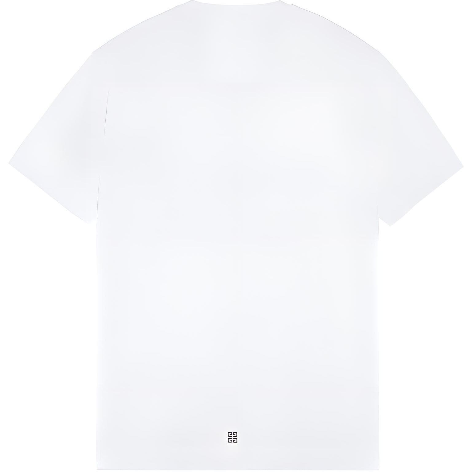 Футболка Givenchy FW22 Logo Print T-Shirt White - изображение 2