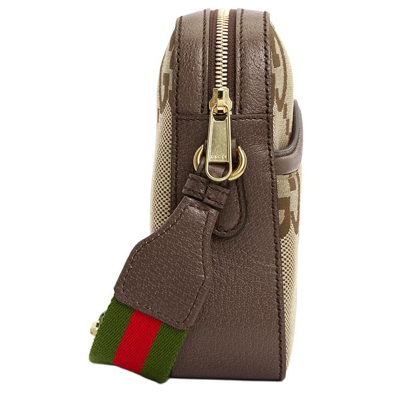 Сумка через плечо Gucci Jumbo GG Canvas Messenger Bag - изображение 3