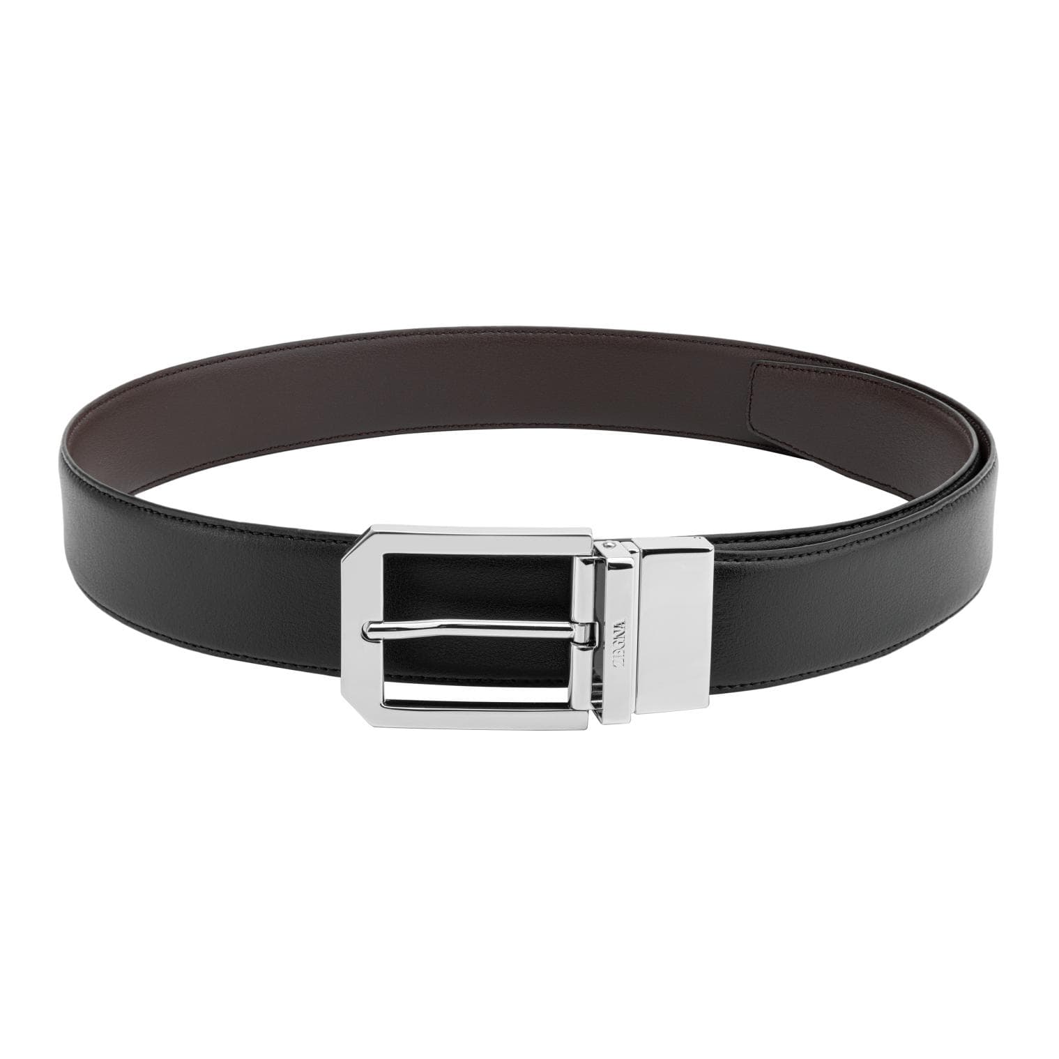 Ремень Zegna Leather Reversible Belt - изображение 2