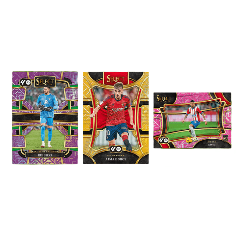 Коллекционные карточки PANINI 24 Panini Select LaLiga Soccer Blaster - изображение 3