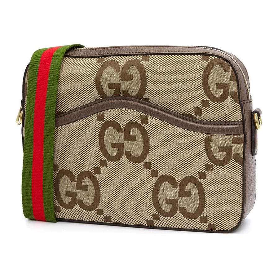Сумка через плечо Gucci Jumbo GG Canvas Messenger Bag - изображение 2