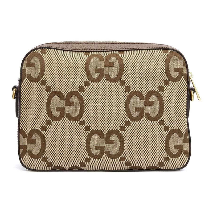 Сумка через плечо Gucci Jumbo GG Canvas Messenger Bag - изображение 4