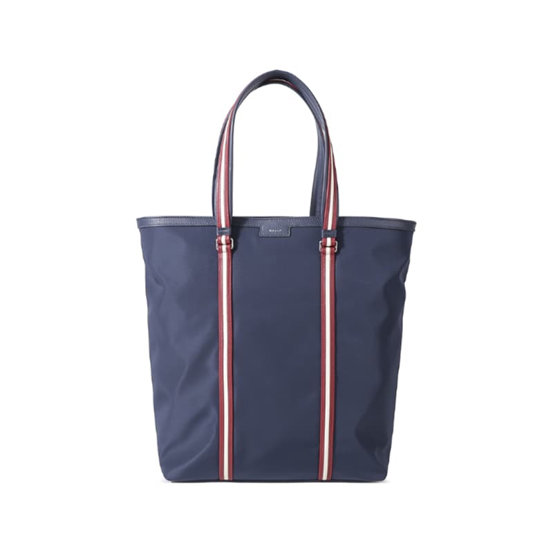 Мини-сумка Bally Classic Stripe Tote Bag Midnight Blue - изображение 1