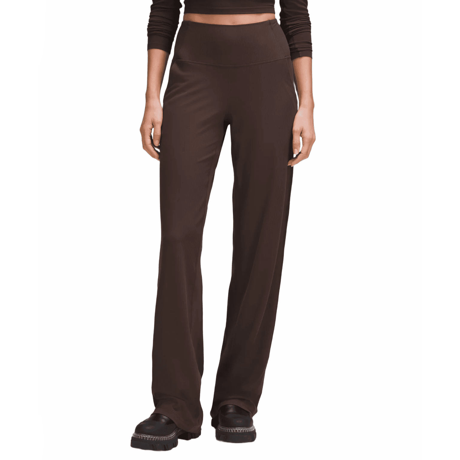 Штаны lululemon Align Align Ribbed Wide-Leg Pant *Short - изображение 2