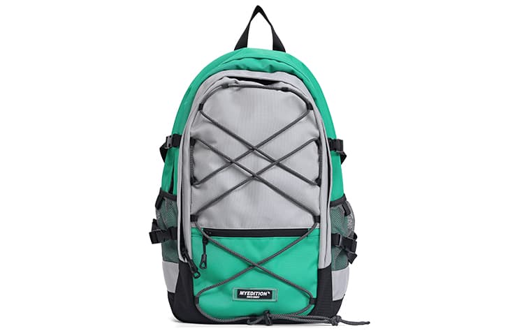 Рюкзак MYEDITION 32L Outdoor Backpack Polyester Fiber Black Green MYEDITION 32L Outdoor Рюкзак Полиэстер Волокно Черный Зеленый - изображение 1
