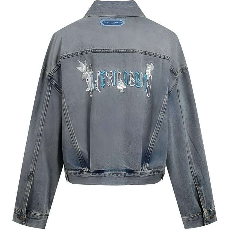 Джинсовая куртка Valeria Obbaco Denim Jacket - изображение 2