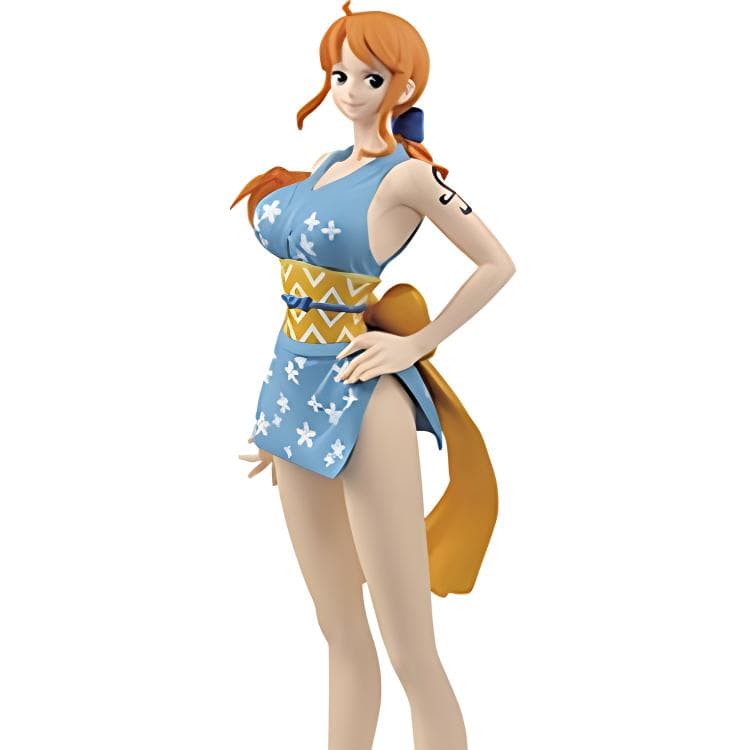 Фигурка BANPRESTO One Piece Nami & Nico Robin Wano Style Set Ver.A - изображение 4