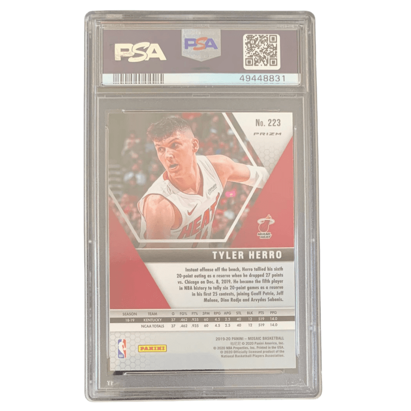 PANINI 2019-20Mosaic RC PSA 9 - изображение 2