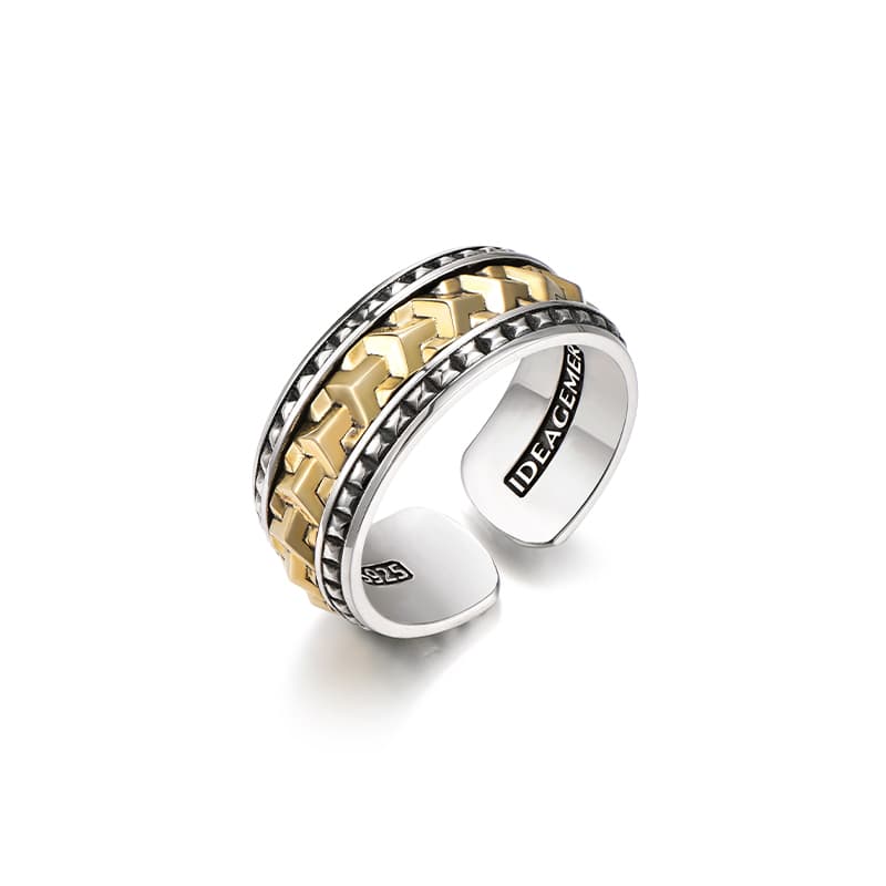 Кольцо IDEAGEMER Vintage Mountain Ring - изображение 4
