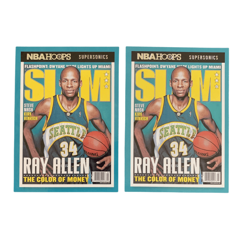 Коллекционные карточки PANINI 2021-22Hoops Ray Allen salm 2 - изображение 1