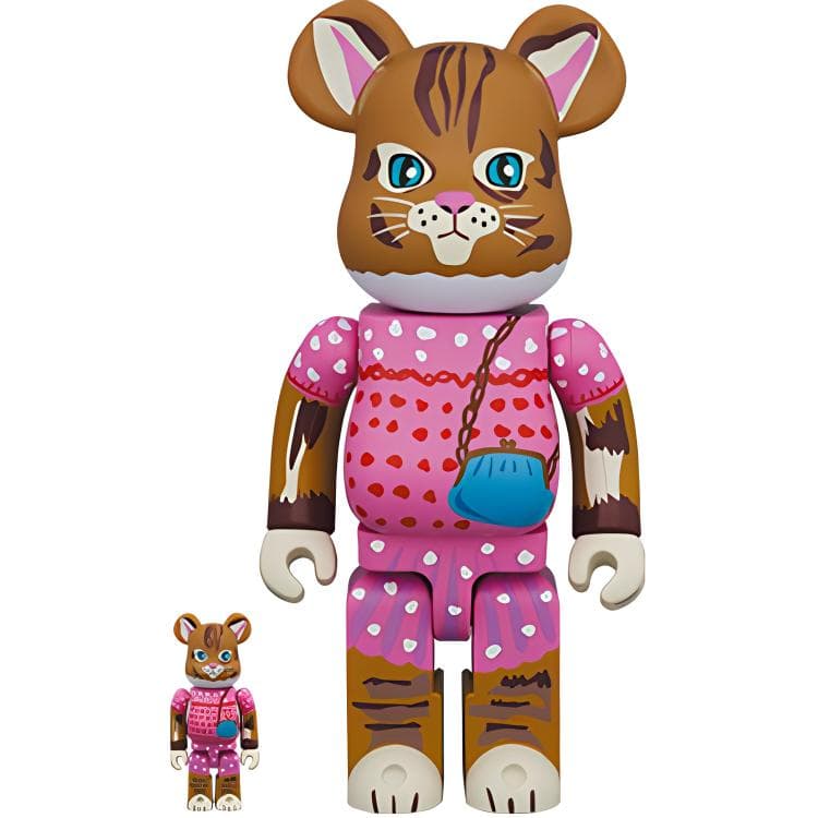 Фигурка BE@RBRICK Nathalie Lete Minette Pink 100%400% - изображение 3