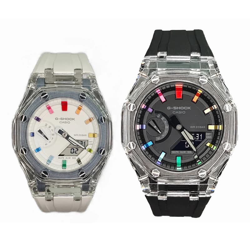 Часы CASIO GMA-S2100-7A GA-2100-1A1 - изображение 1