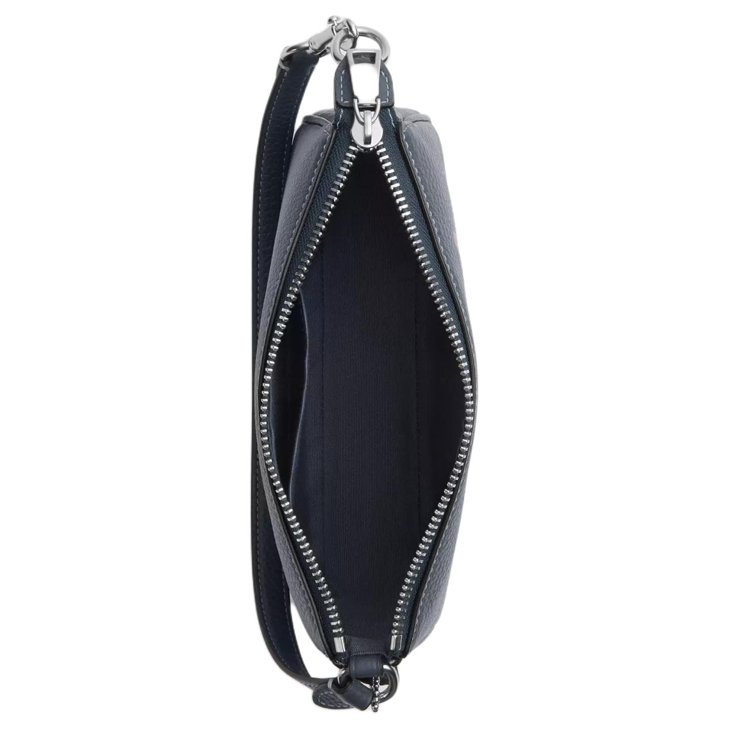 Мини-сумка COACH Nolita 19 Silver Denim - изображение 3