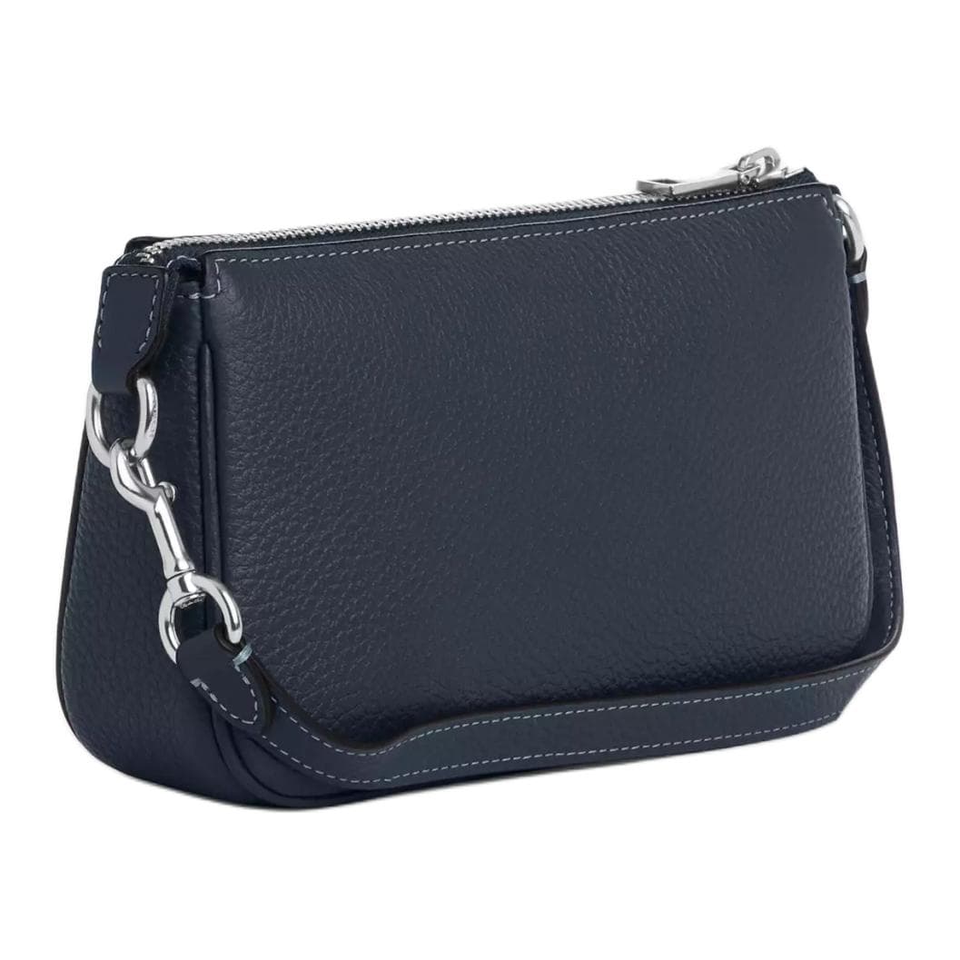 Мини-сумка COACH Nolita 19 Silver Denim - изображение 2