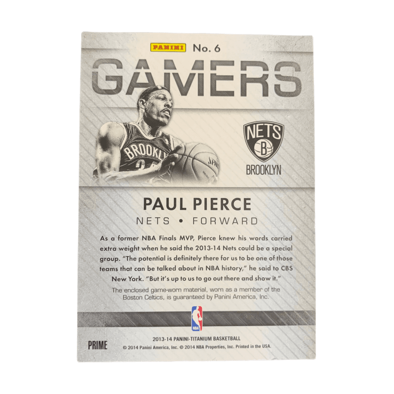 Коллекционные карточки PANINI 2013-14 1125 patch gamers - изображение 2