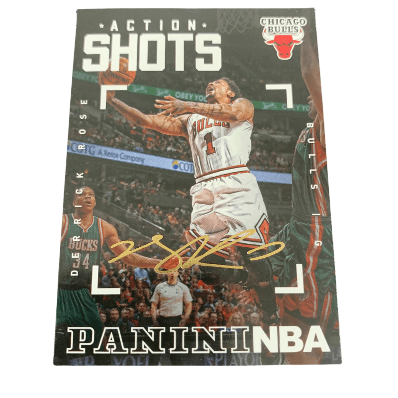 Коллекционные карточки PANINI 2015 Hot Shots Derrick Rose action - изображение 2