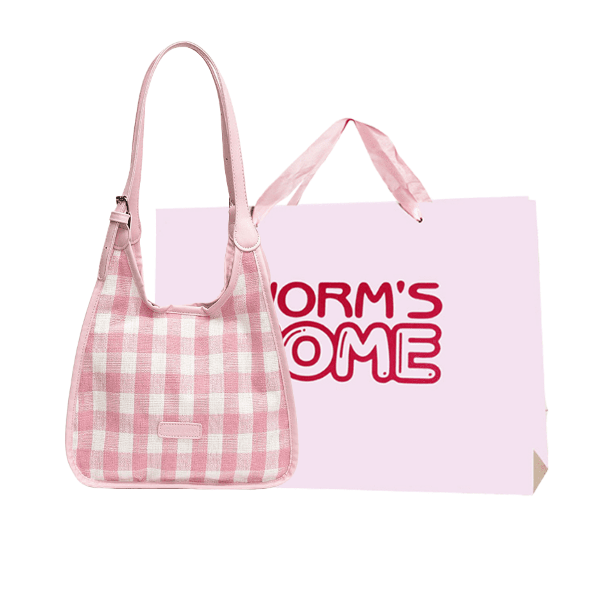 Мини-сумка WORM'S HOME ins PU - изображение 1