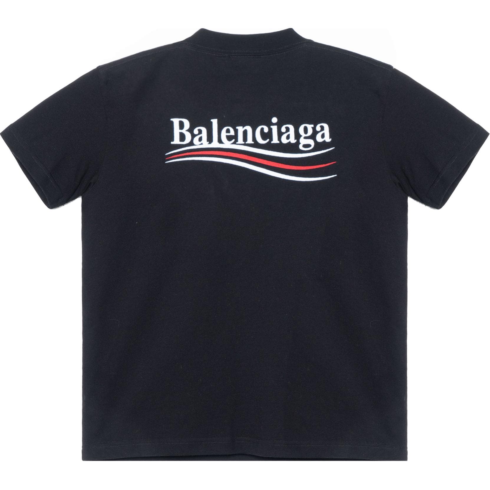 Футболка Balenciaga Logo Crewneck T-Shirt Black - изображение 2