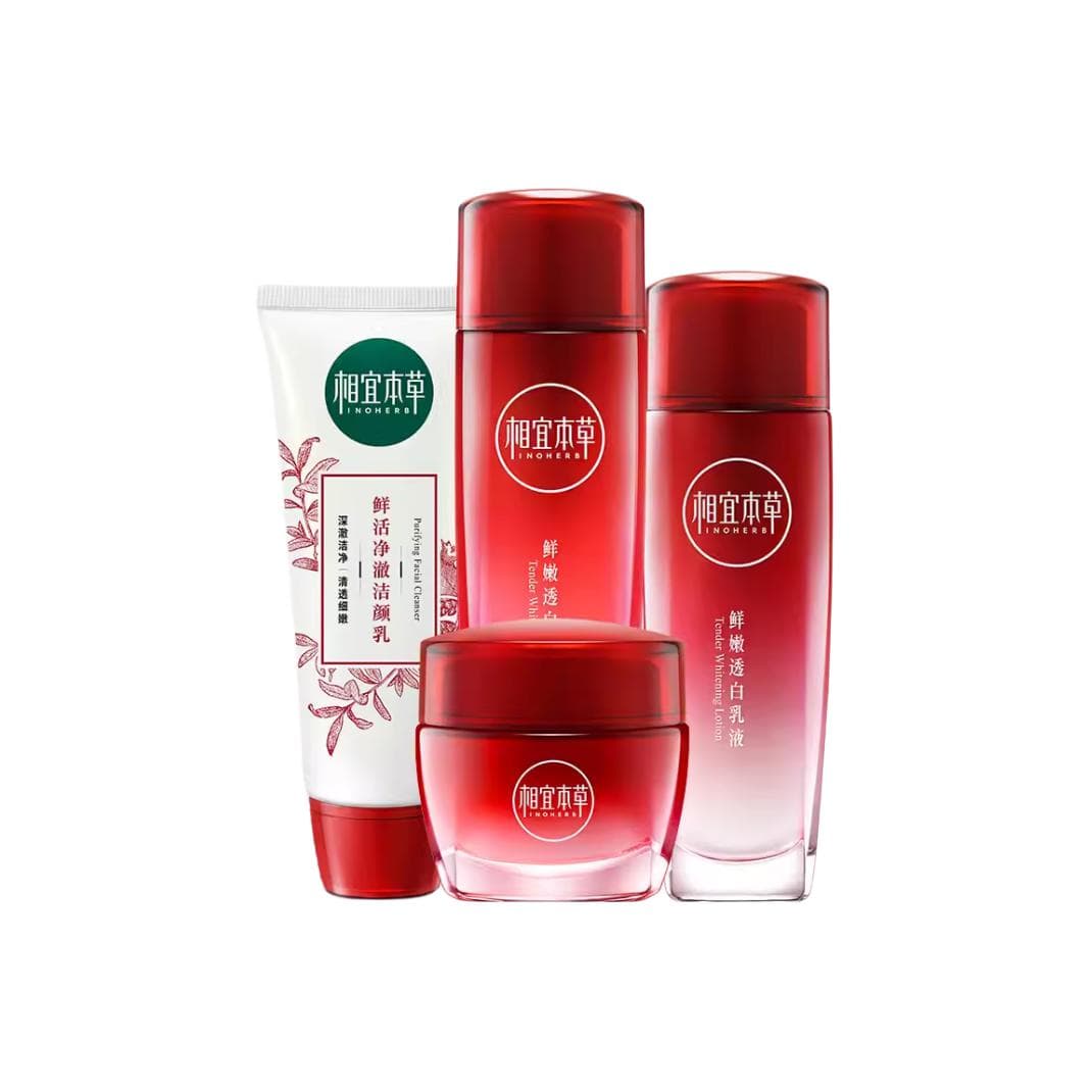 Маска для лица INOHERB 100g+120ml+100g+50g - изображение 3