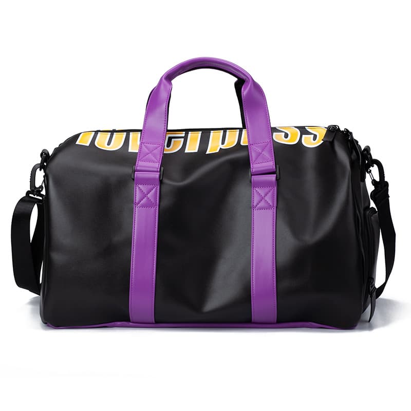Спортивная сумка LOVERPUSS Basketball Series Black Purple Gold - изображение 2