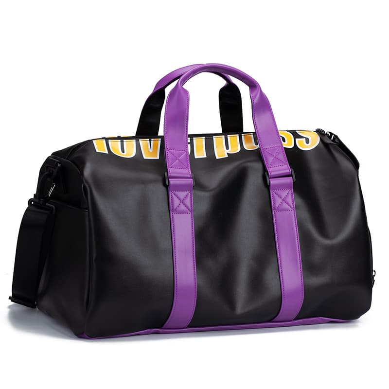 Спортивная сумка LOVERPUSS Basketball Series Black Purple Gold - изображение 1