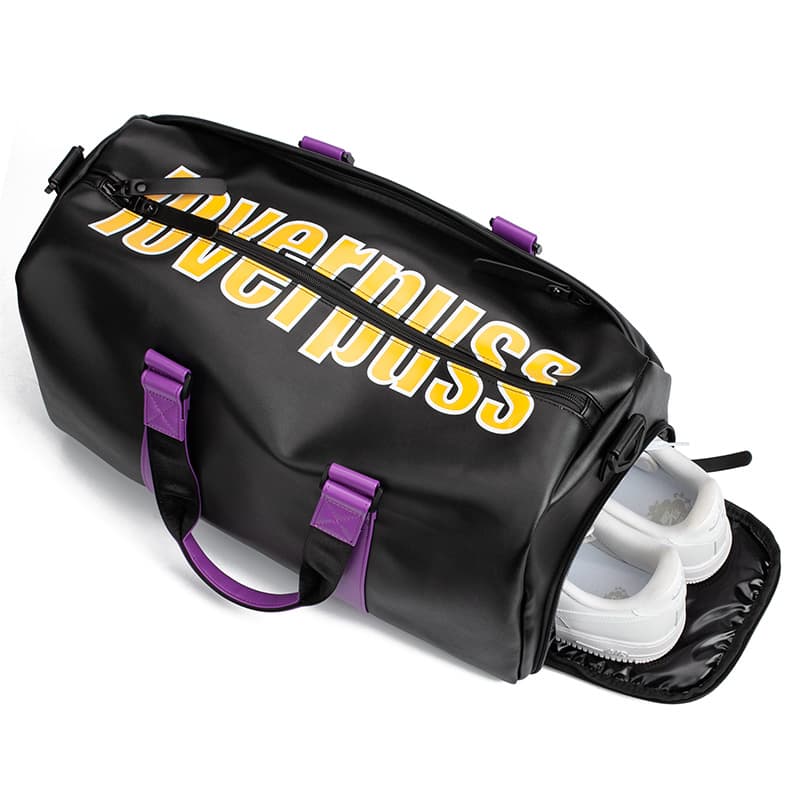 Спортивная сумка LOVERPUSS Basketball Series Black Purple Gold - изображение 5