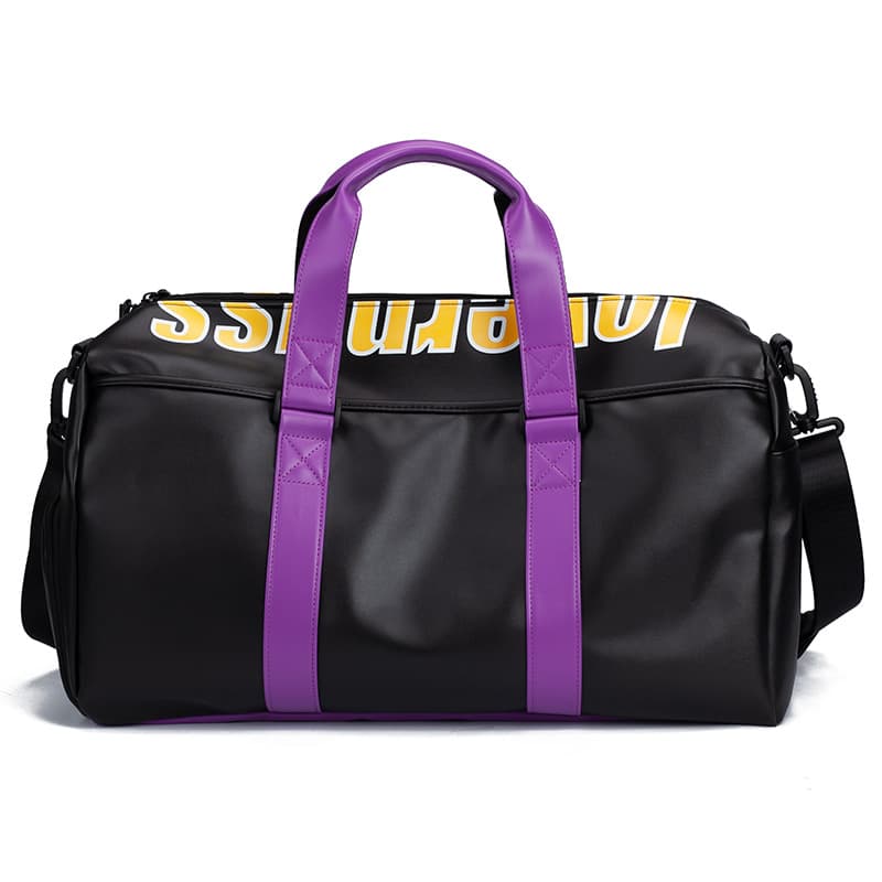 Спортивная сумка LOVERPUSS Basketball Series Black Purple Gold - изображение 3