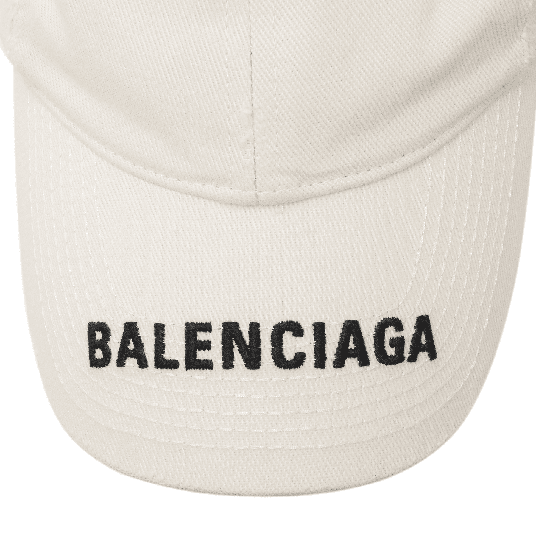 Кепка Balenciaga Logo Baseball Cap White - изображение 5