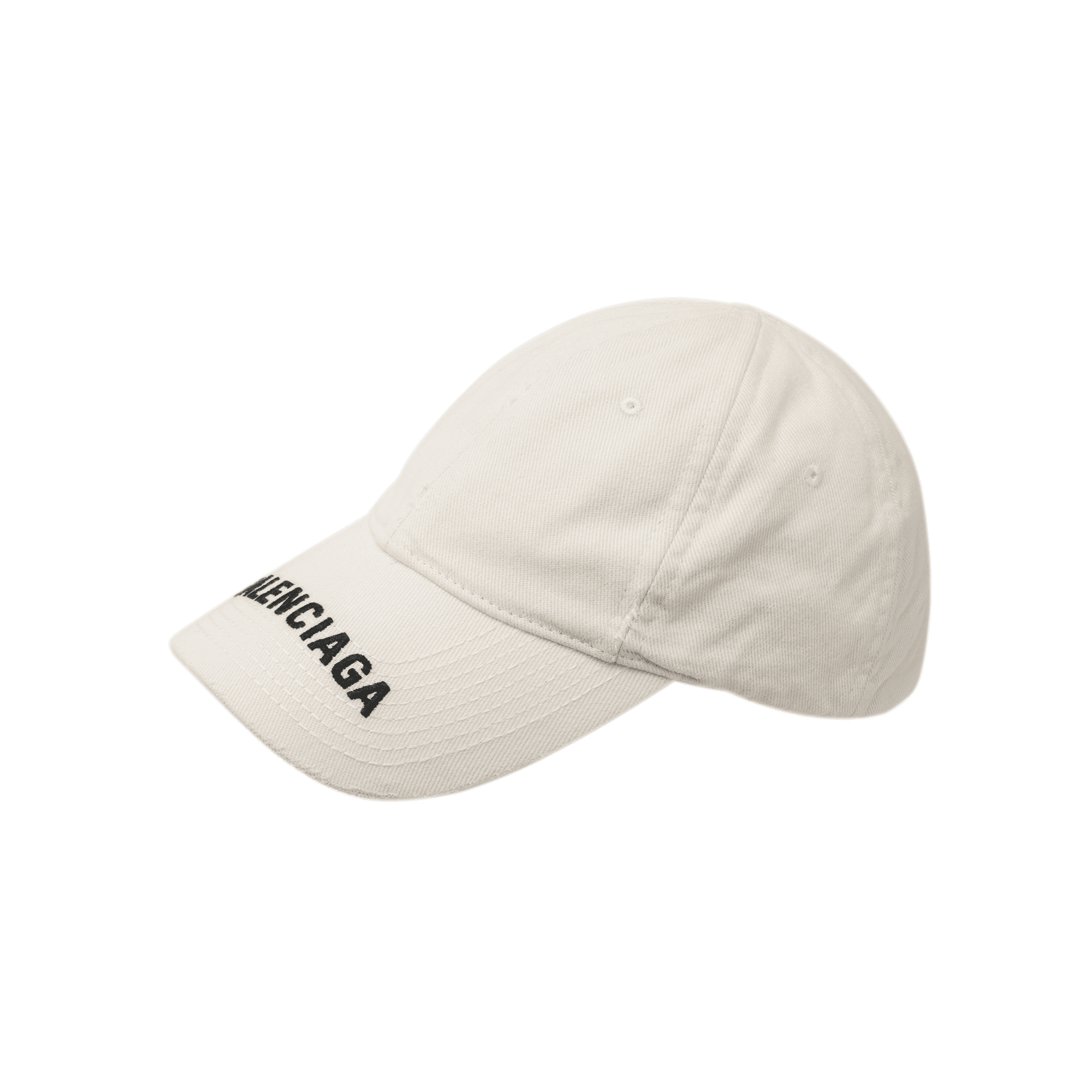 Кепка Balenciaga Logo Baseball Cap White - изображение 2