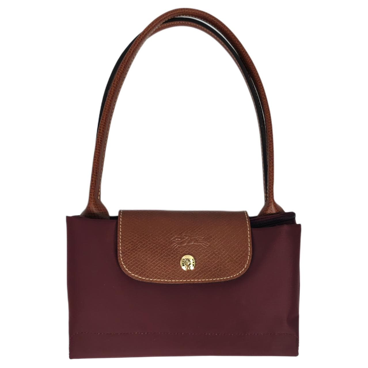Мини-сумка Longchamp Le Pliage Burgundy - изображение 6