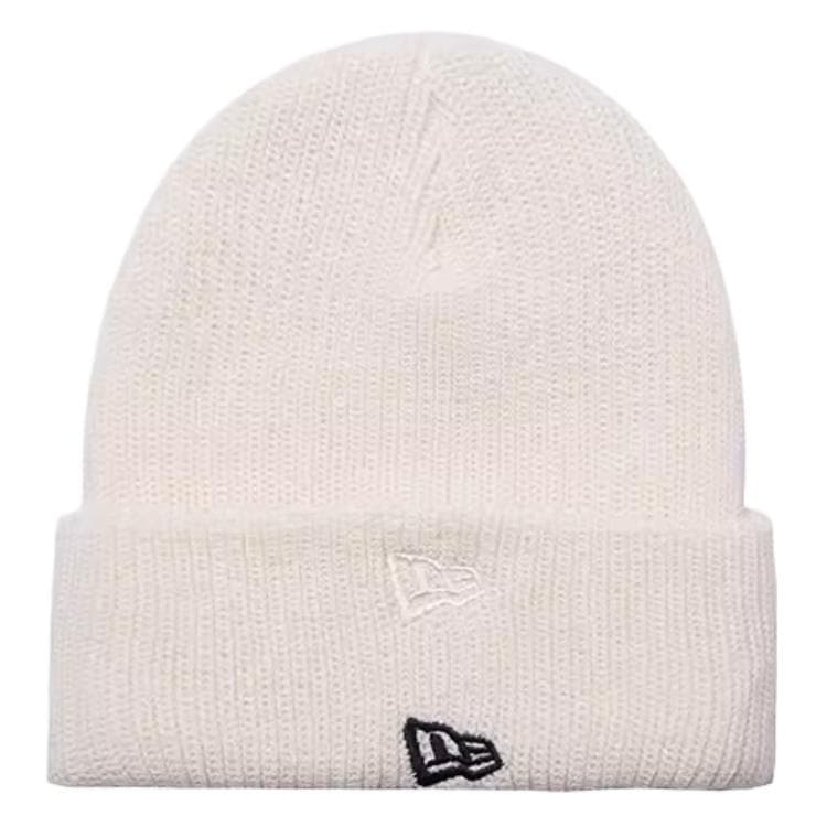 Шапка New Era Logo Beanie Black/White - изображение 2