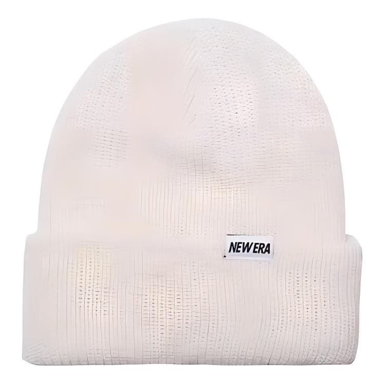 Шапка New Era Logo Beanie Black/White - изображение 1