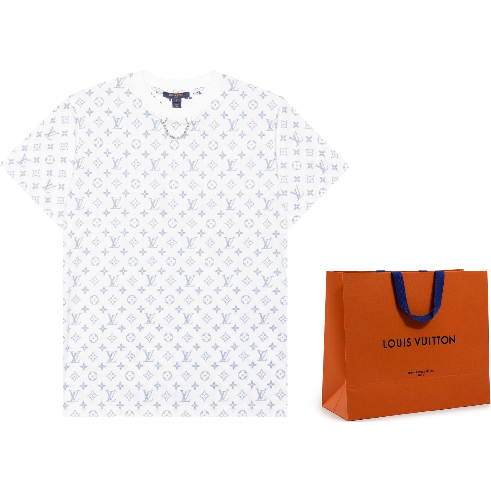 Футболка LOUIS VUITTON LogoT - изображение 3