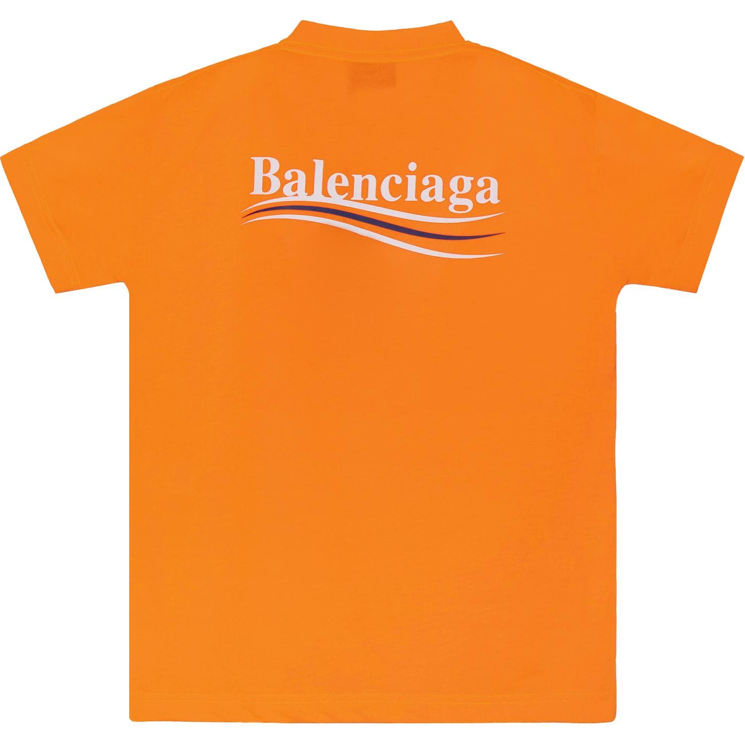 Футболка Balenciaga Political Campaign Orange - изображение 2