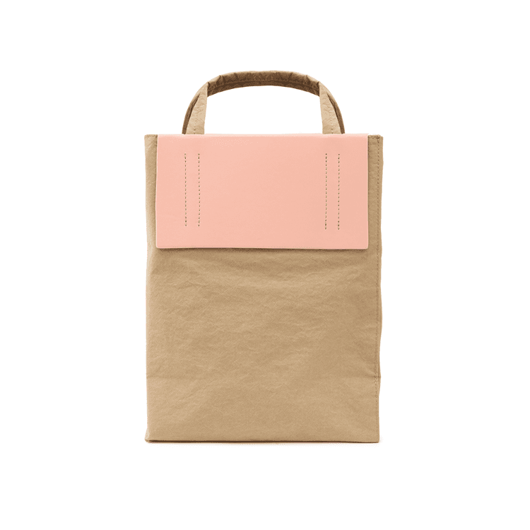 Сумка Acne Studios Mini Tote Brown/Pink - изображение 5