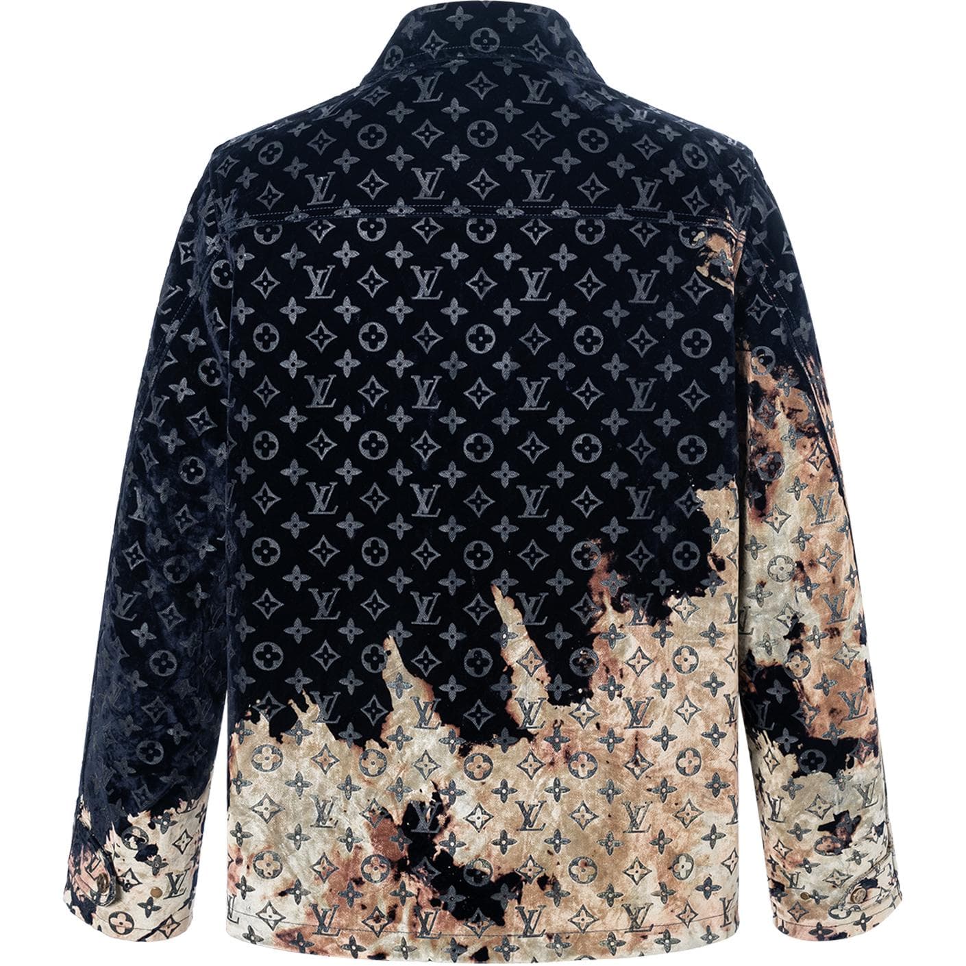 Джинсовая куртка Louis Vuitton SS24 Cloud Print Denim Jacket - изображение 2