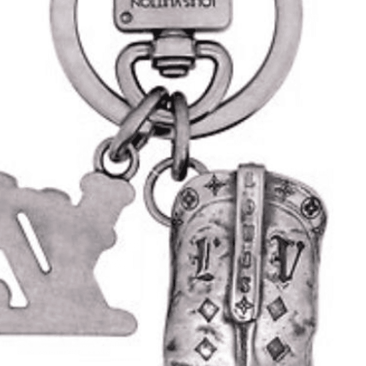Кулон Louis Vuitton Keychain Silver - изображение 2