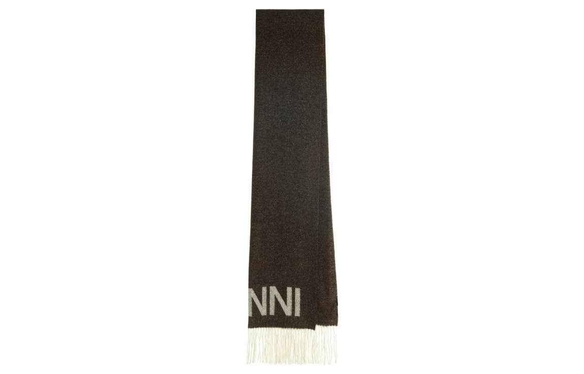 Шарф GANNI Logo - изображение 1