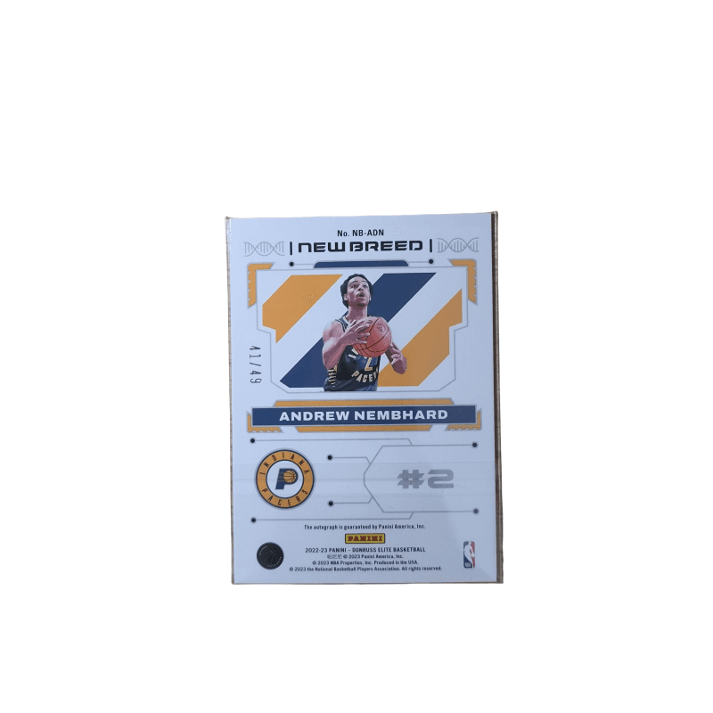 Коллекционные карточки PANINI 2022-23 Elite Andrew NembhardRC4149 - изображение 2