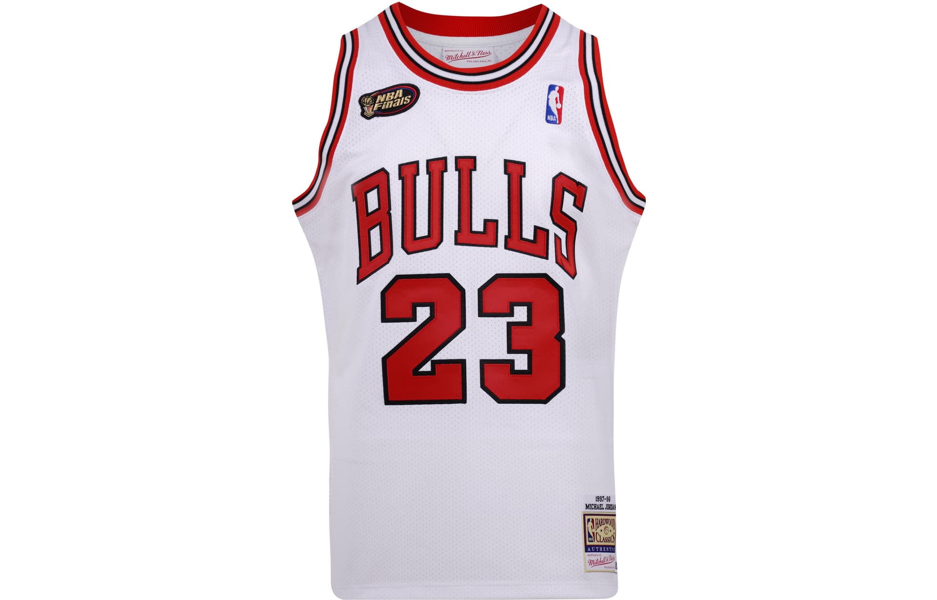Баскетбольная майка Mitchell Ness AU 97-98 23 - изображение 3