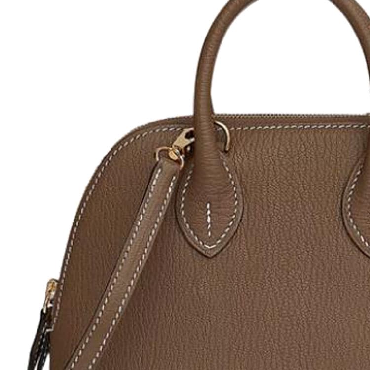 Сумка HERMES Bolide 1923 18 Etoupe Mysore - изображение 5