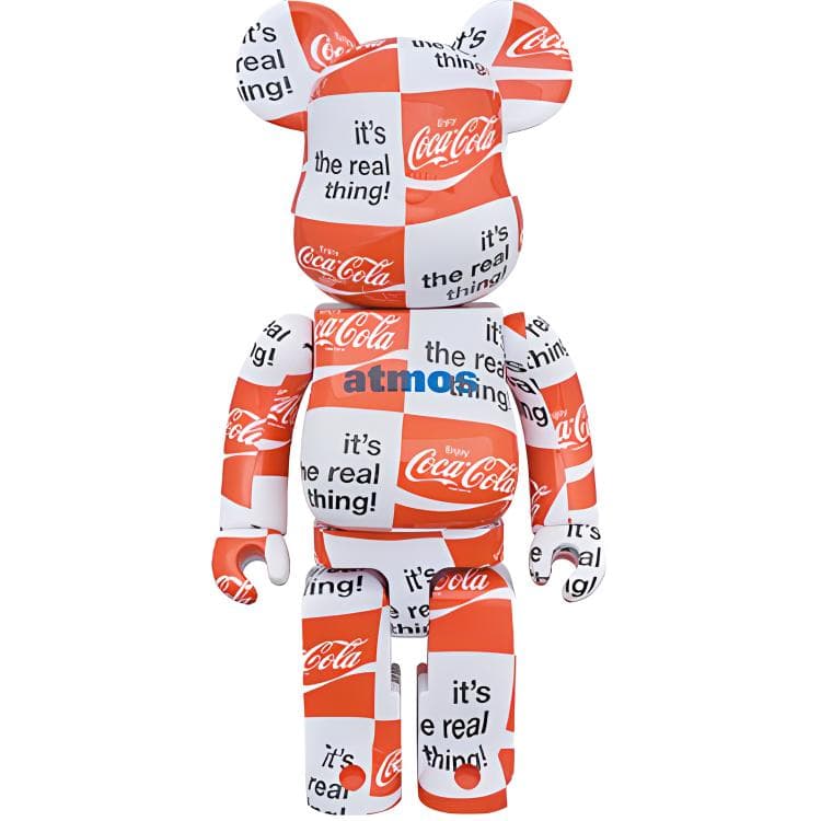 Фигурка BE@RBRICK x Coca-Cola x atmos Checkerboard - изображение 2